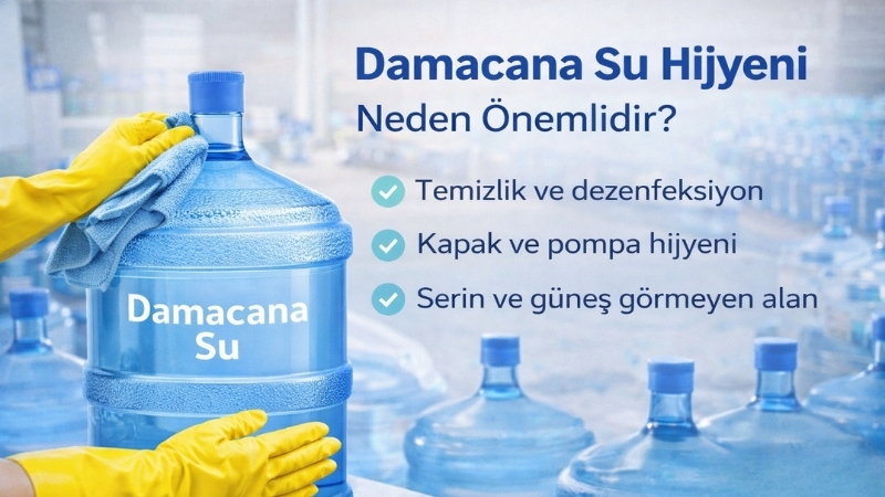Damacana Su Hijyeni Neden Önemlidir?